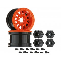 Axial AX31364 Disk 2.2" Method Beadlock IFD oranžový (2)