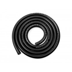 Kabel se silikonovou izolací Powerflex 8AWG černý (1m)