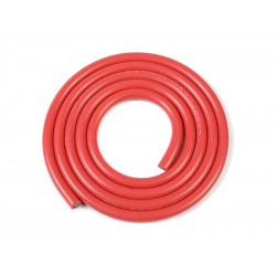 Kabel se silikonovou izolací Powerflex 10AWG červený (1m)
