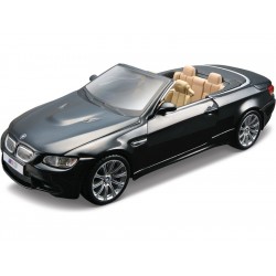 Bburago Plus BMW M3 Cabriolet 1:32 černá