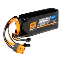 Spektrum Smart LiFe 9.9V 3200mAh Rx IC3