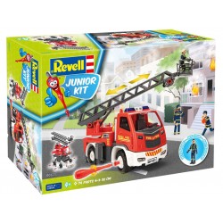 Revell Junior Kit - hasičské auto s plošinou (1:20)