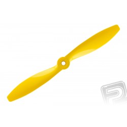 Nylon vrtule žlutá 9x4 (22x10 cm), 1 ks.