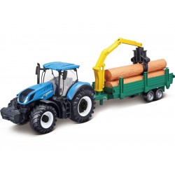 Bburago New Holland T7.315 se dřevem