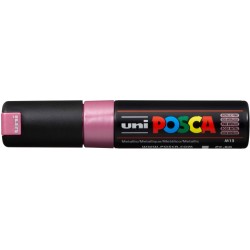 Akrylový popisovač UNI POSCA PC-8K 8mm - růžová metalíza