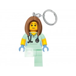 LEGO svítící klíčenka - Zdravotní sestra