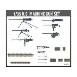 Academy US Machine Gun Set (1:35)