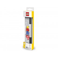 LEGO Gelové pero s minifigurkou černé