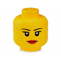 LEGO úložná hlava (velikost L) - dívka