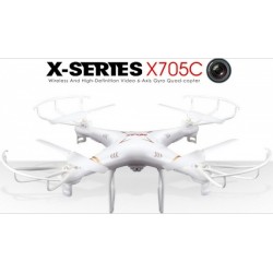 Dron MJX X705C FPV kamera C4010, bílá