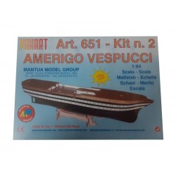 Mantua Model Amerigo Vespucci 1:84 sada č.2 kit