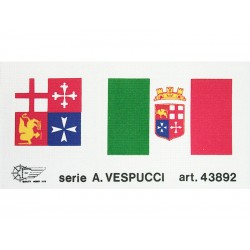 Mantua Model Sada vlajek: Am. Vespucci 1:84
