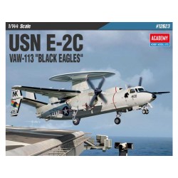 Academy Grumman E-2C USN VAW-113 Black Eagles (1:144)