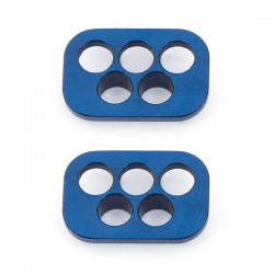 FT hliníkové zadní vložky do nábojů, modré, 2 ks.