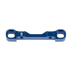 B74 hliníkový držák ramen B, modrý, 1 ks.