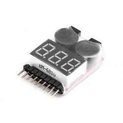 LiPo alarm 2-8S - zvuková signalizace napětí