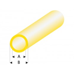 Raboesch profil ASA trubka transparentní žlutá 3x4x330mm (5)