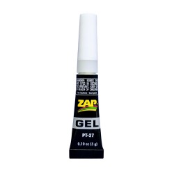ZAP gel CA 3g (0,11oz) gelové vteřinové lepidlo