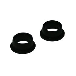 Silikonové těsnící kroužky pro motory .12 černé, 2 ks.