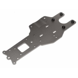 Rear Chassis Plate (Gunmetal)
