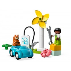 LEGO DUPLO - Větrná turbína a elektromobil