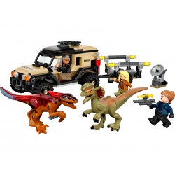 LEGO Jurassic World - Přeprava pyroraptora a dilophosaura