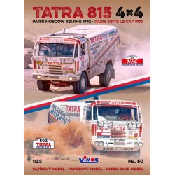 Tatra 815 4x4 - Paris-Le Cap č. 502 / Paris-Peking č. 310...