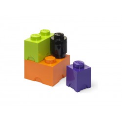 LEGO úložné boxy Multi-Pack 4ks - fialová, černá,...