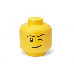 LEGO Storage Head Large - mrkající chlapec