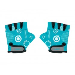 Globber - Dětské ochranné rukavičky XS Teal Shapes