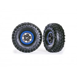 Traxxas kolo 2.2", disk TRX-4 Sport šedý/modrý, pneu...