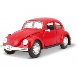 Maisto Volkswagen Beetle 1:24 červená