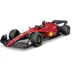 Bburago Ferrari F1-75 1:18 55 Carlos Sainz