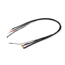 2S černý nabíjecí kabel G4/G5 - dlouhý 600mm - (4mm,...