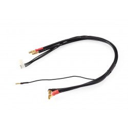 2S černý nabíjecí kabel G4/G5 - krátký 300mm - (4mm,...