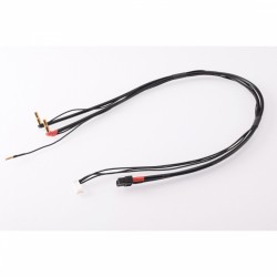 2S černý nabíjecí kabel G4/G5 - krátký 600mm - (XT60,...