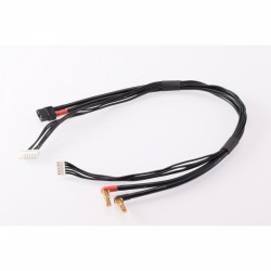 4S černý nabíjecí kabel G4/G5 - krátký 400mm - (XT60,...