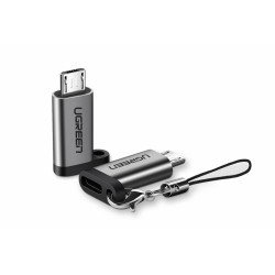 USB-C to Micro USB Adapter UGREEN US282 (Gray)