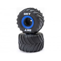 Losi kolo s pneu MT, badlock modrý(2): Mini LMT