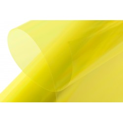 KAVAN nažehlovací fólie 10m - transparentní světle žlutá