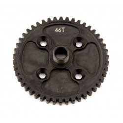 RC8B3.1 ocelové hlavní ozubené kolo, 46 zubů, mudul M1