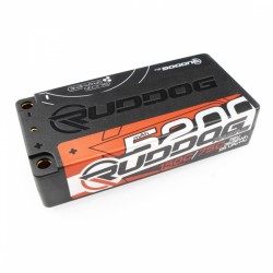 RUDDOG Racing Hi-Volt 5200mAh 150C/75C 7.6V LCG Short...
