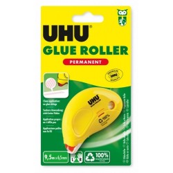 UHU Dry & Clean roller permanent 6,5mm x 9,5m
