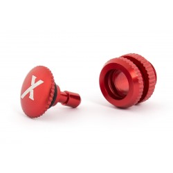 Tankovací ventil (X logo), Červený