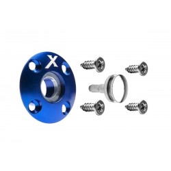 Tankovací ventil magnetický (X logo), Modrý