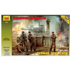 Zvezda figurky - němečtí tankisté 1943-1945 (1:35)