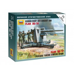 Zvezda Easy Kit German 88mm Flak 36/37 (1:72)