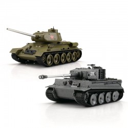 World of Tanks: 1/30 RC Tiger I + T-34/85 modely tanků v...