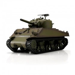 TORRO tank 1/16 RC M4A3 Sherman zelená kamufláž - BB...