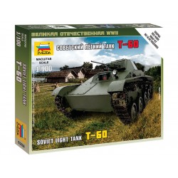 Zvezda Easy Kit T-60 Soviet Light Tank (1:100)